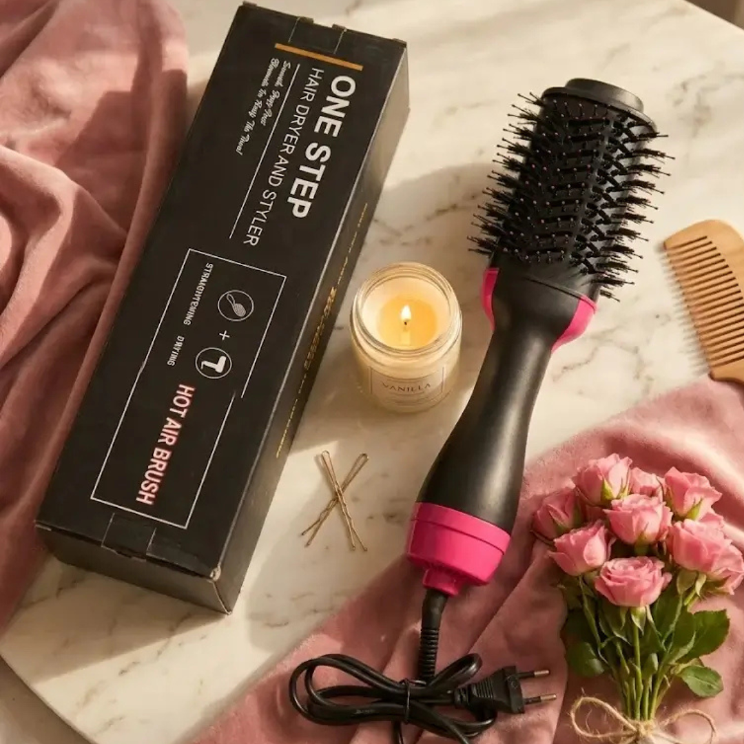 One Step Hair Dryer & Straightener