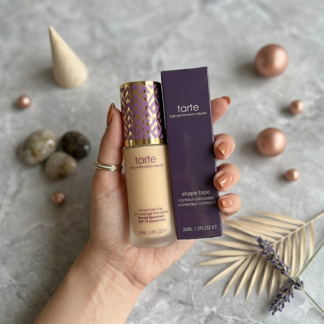 Tarte shape tape contour concealer correcteur contours foundation