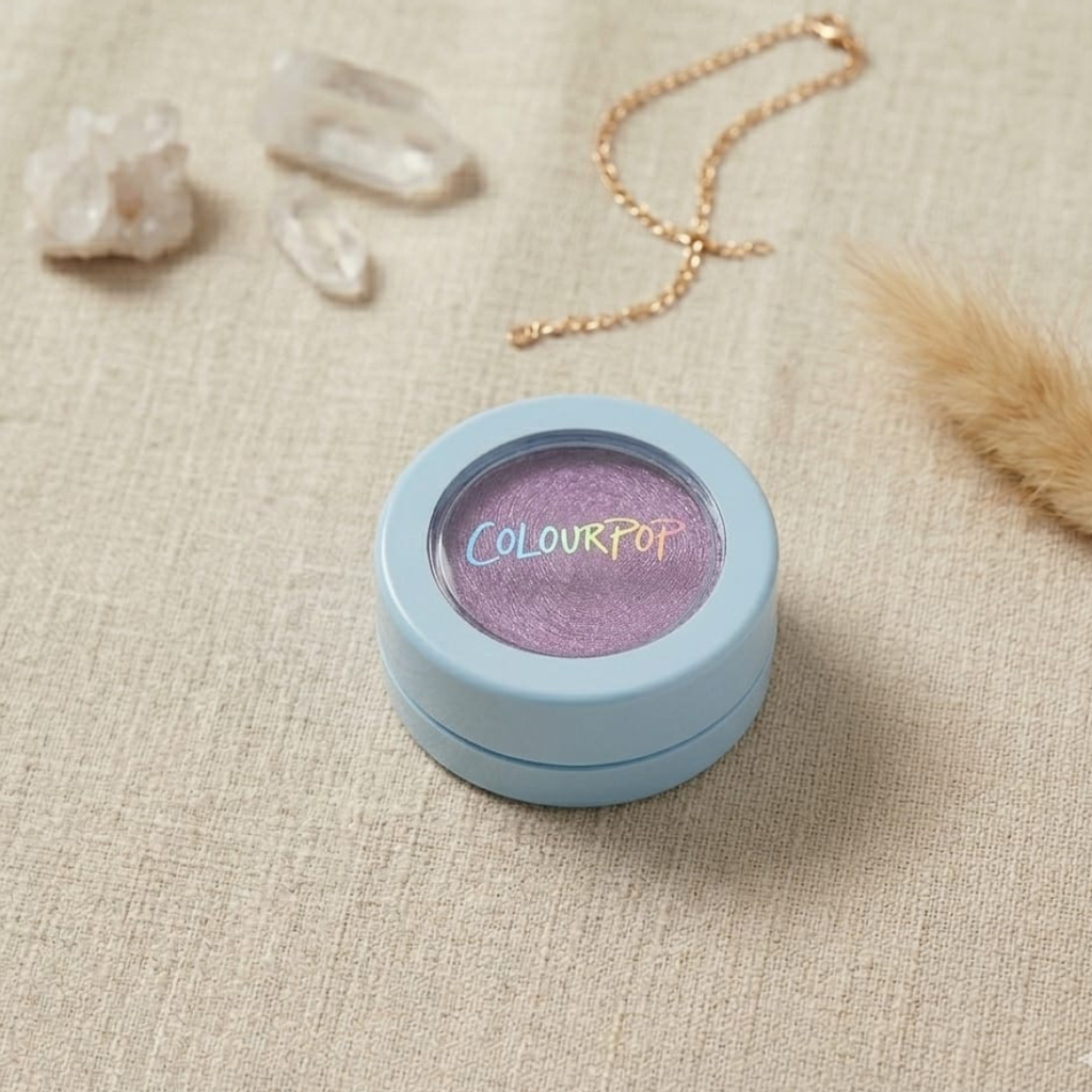 Color Pop highlighter and blush on Shade Hippo