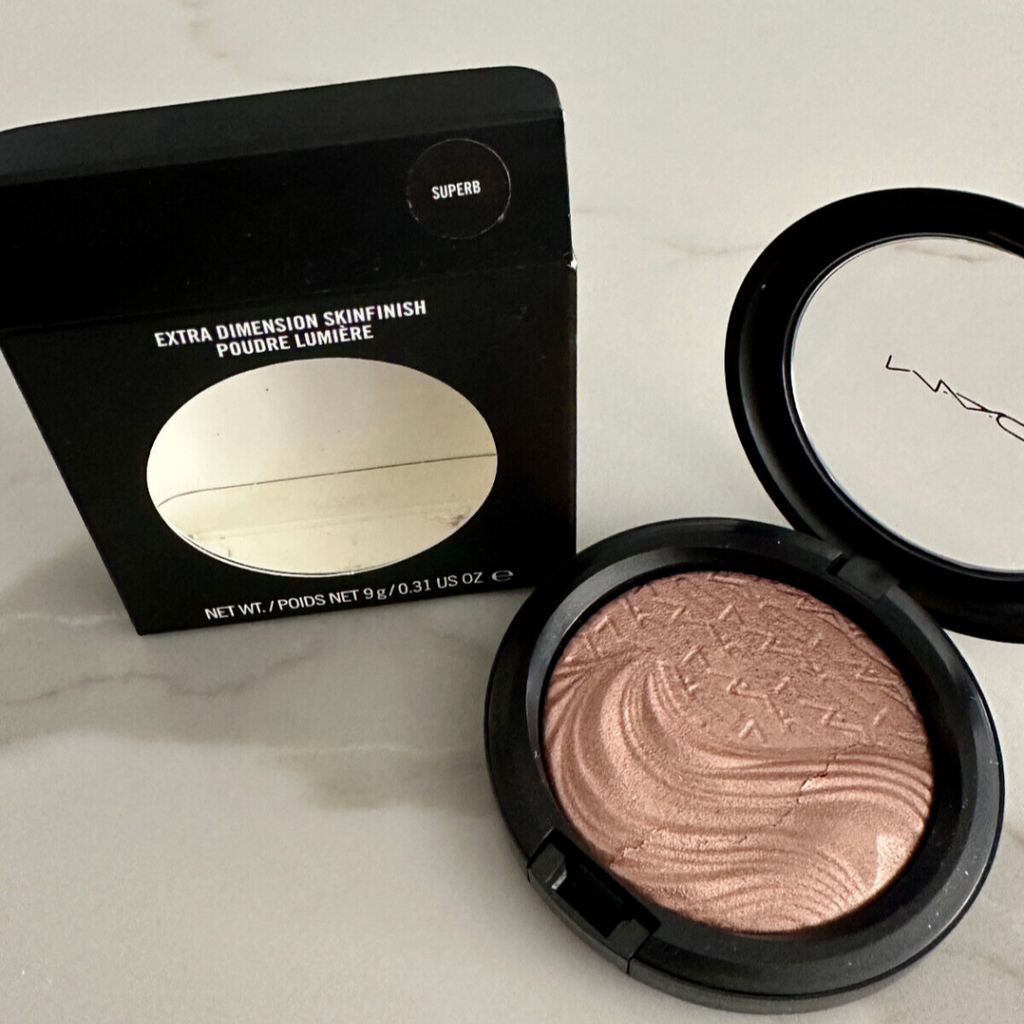 Mac Extra Dimension SkinFinish Pouder Lumiere AB9 Mediurn Plus Blush
