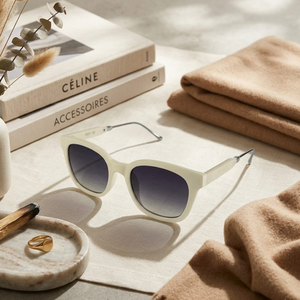 Glaz White Olive - Sunglasses