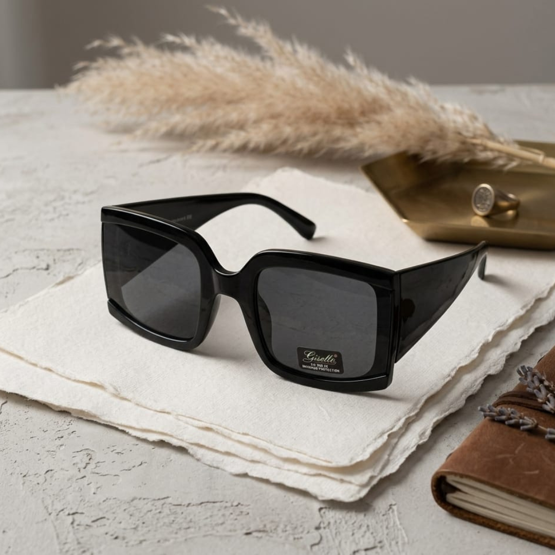 LANGSER Oversized Sunglasses Vintage Women