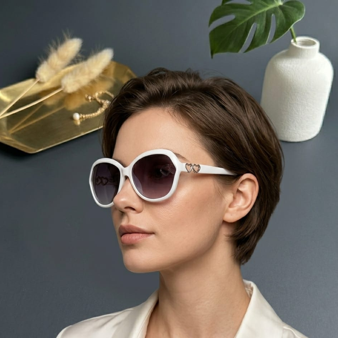 Luxury Fashion Large Frame Sunglasses for Women