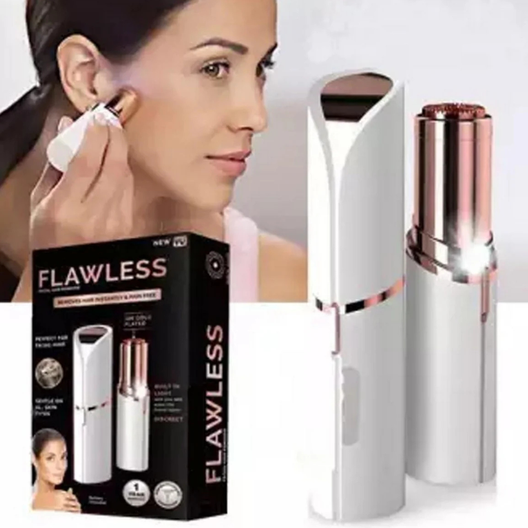 Flawless 2-in-1 Eyebrow & Facial Hair Remover