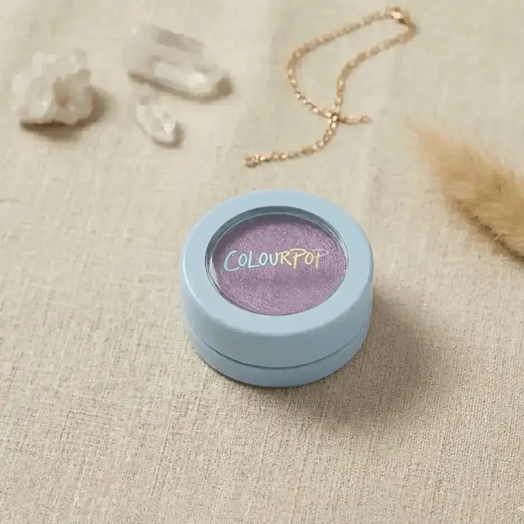 Color Pop highlighter and blush on Shade Hippo