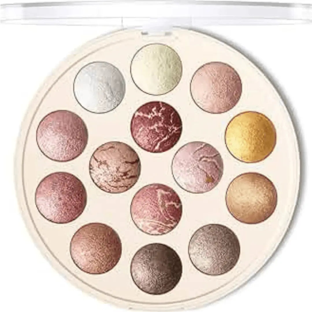 MSYAHO 14 Color Professional Makeup Baking Powder Highlighter Kit