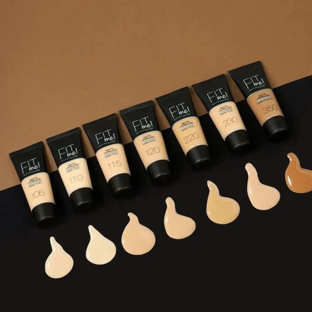 Maybelline Fit Me Matte Poreless Foundation Tube
