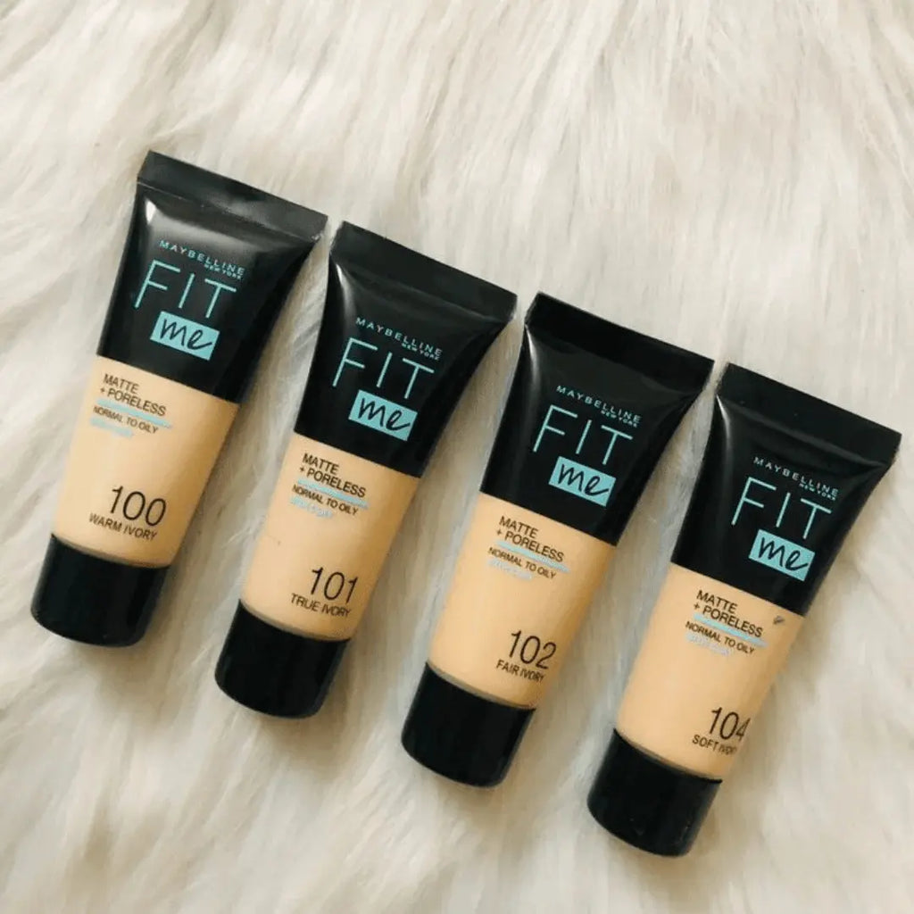 Maybelline Fit Me Matte Poreless Foundation Tube