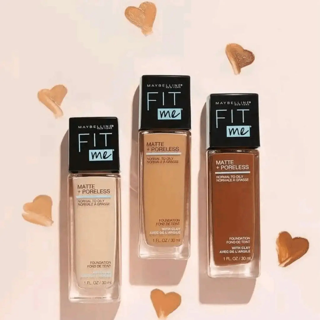 Fit Me - Matte + Poreless Glass Foundation 30ml