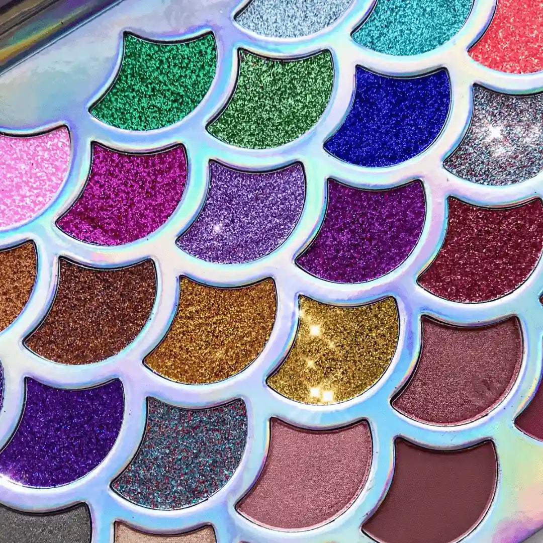 Mermaid Glitter Matte Eye Shadow Palette