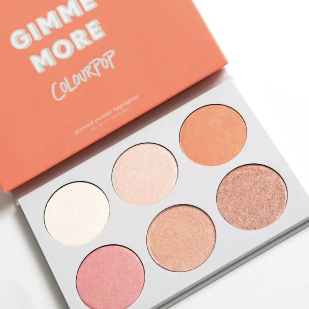Color Pop Gimme More highlighter Palette