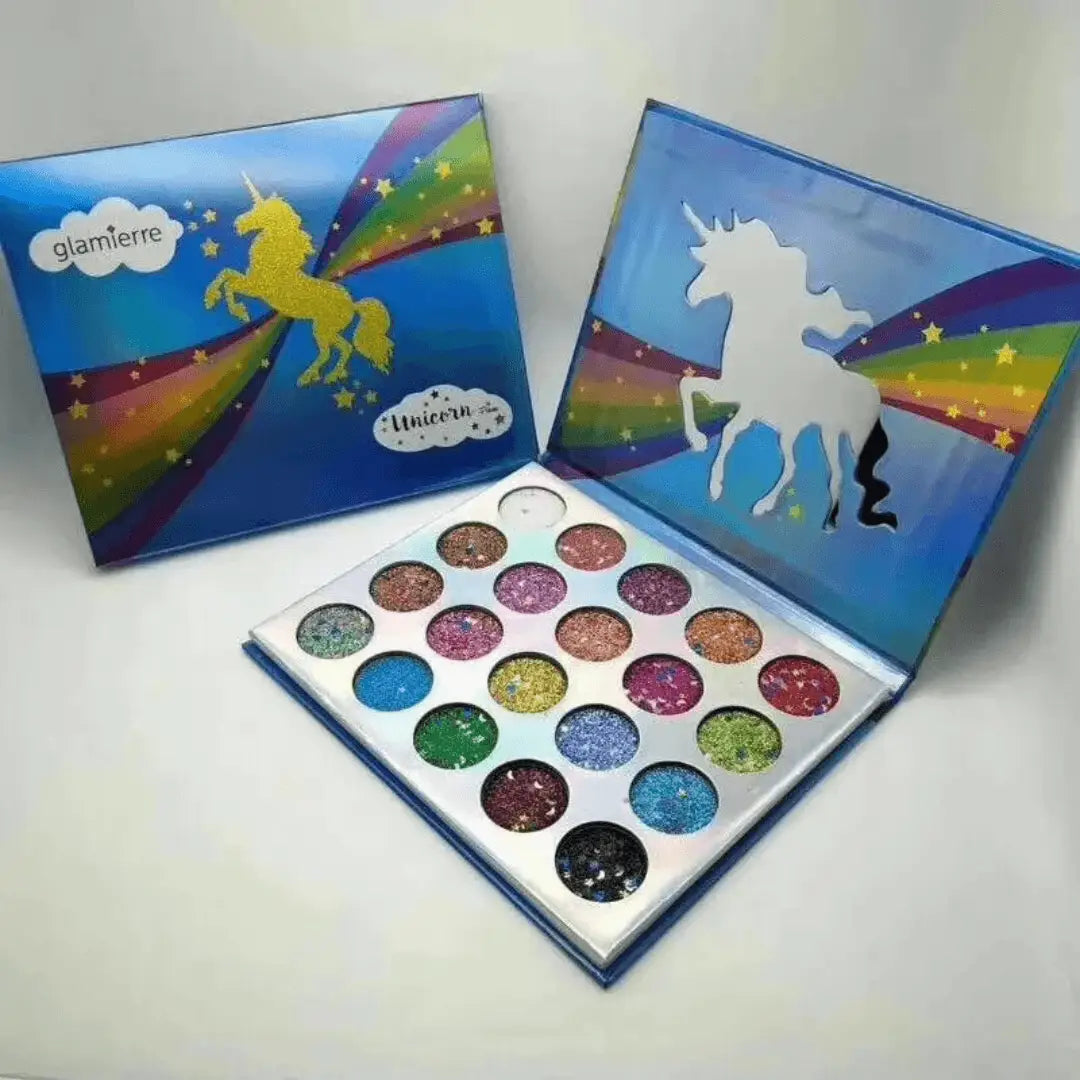 Glamierre Unicorn Glitter Eyeshadow Palette