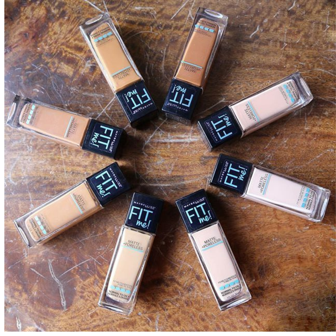 Fit Me - Matte + Poreless Glass Foundation 30ml