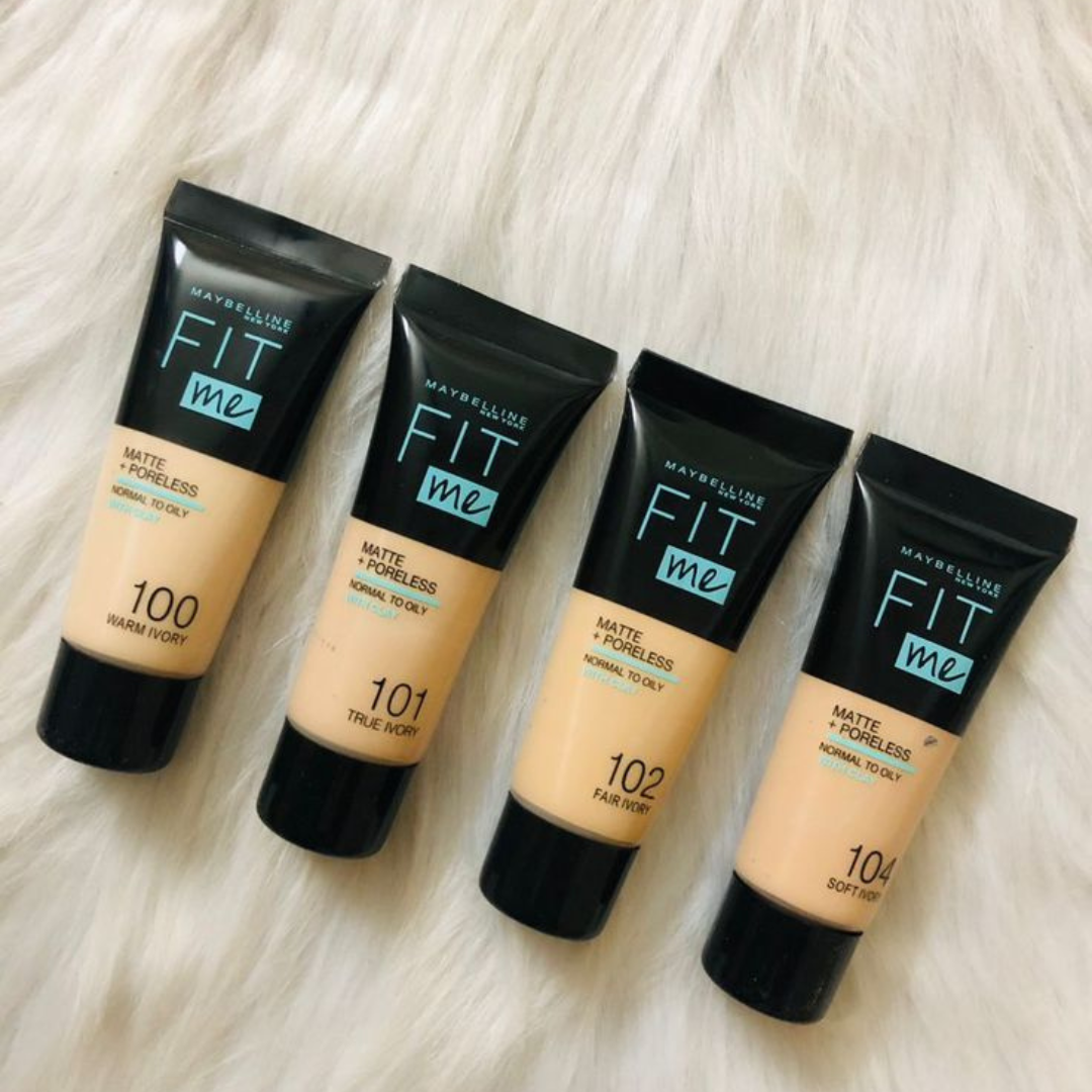 Maybelline Fit Me Matte Poreless Foundation Tube