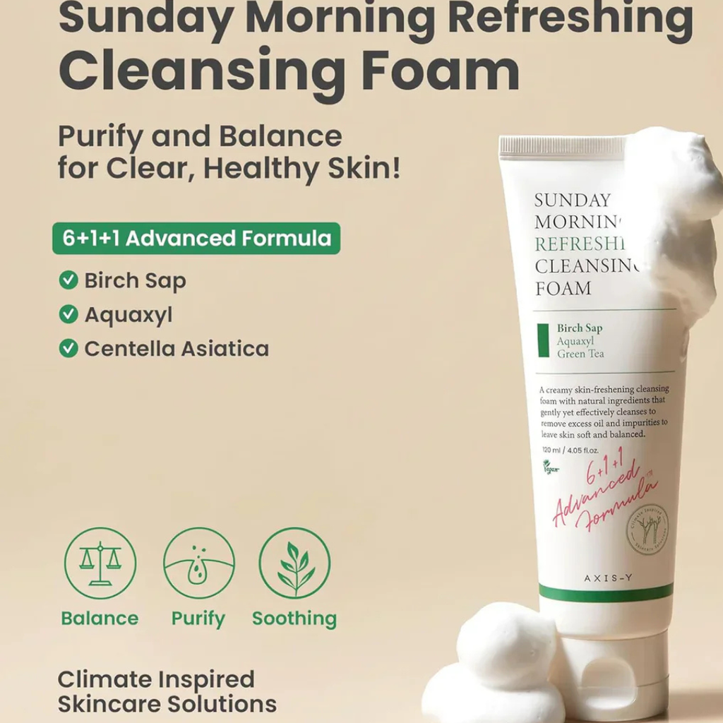 AXIS-Y Sunday Morning Refreshing Cleansing Foam