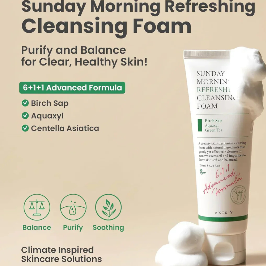 AXIS-Y Sunday Morning Refreshing Cleansing Foam