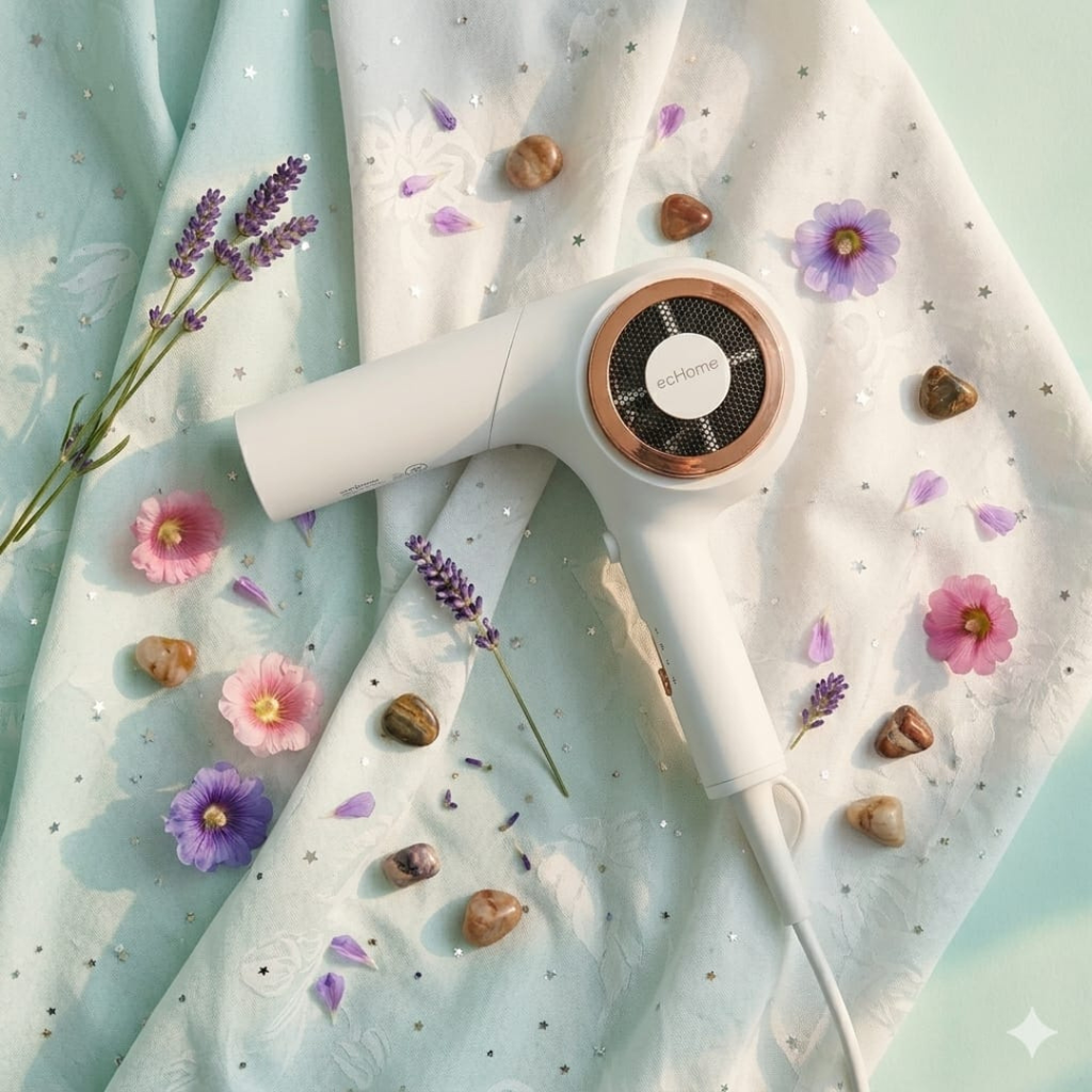 Echome Hair Dryer With Ion HD1800-W