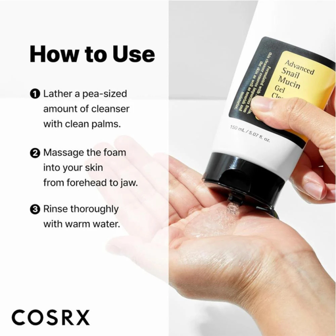 COSRX Advanced Snail Mucin Gel Cleanser (100ml)