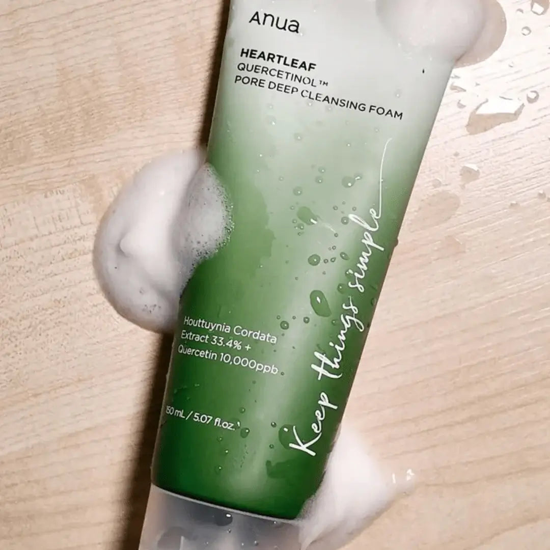 Anua Keep Thing Heart Leaf Pore Deep Cleansing Foam