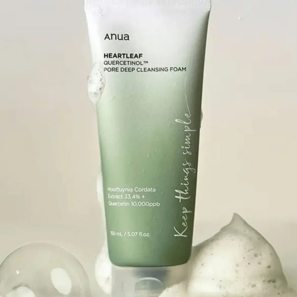 Anua Keep Thing Heart Leaf Pore Deep Cleansing Foam