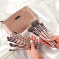 BH Cosmetics Lavish Elegance 15 Piece Brush Set With Cosmetic Bag