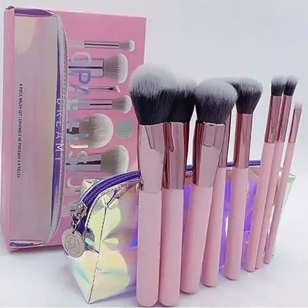 BH Cosmetics Opallusion Dreamy 8 Piece Brush Set