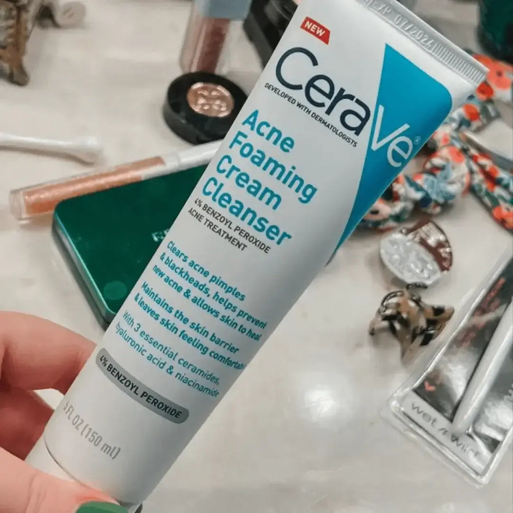 CeraVe  Acne Foaming Cream Cleanser