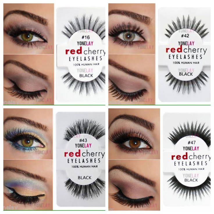 Red Cherry Eyelashes