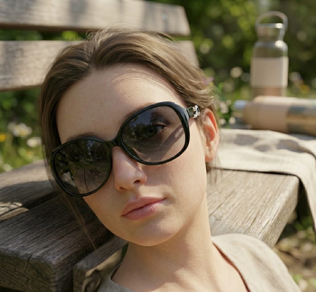 Fossil Butterfly Sunglasses