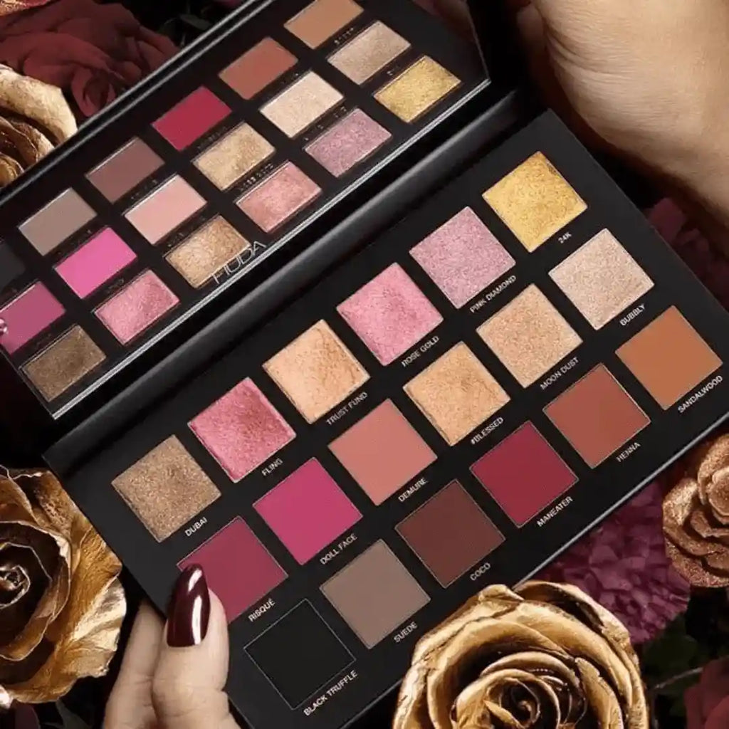 Huda Beauty Rose Gold Eyeshadow palette