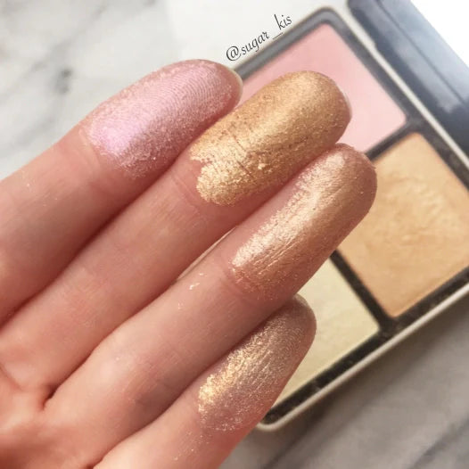 BH Cosmetics Nude Rose Highlight - 4 Color Highlighter Palette