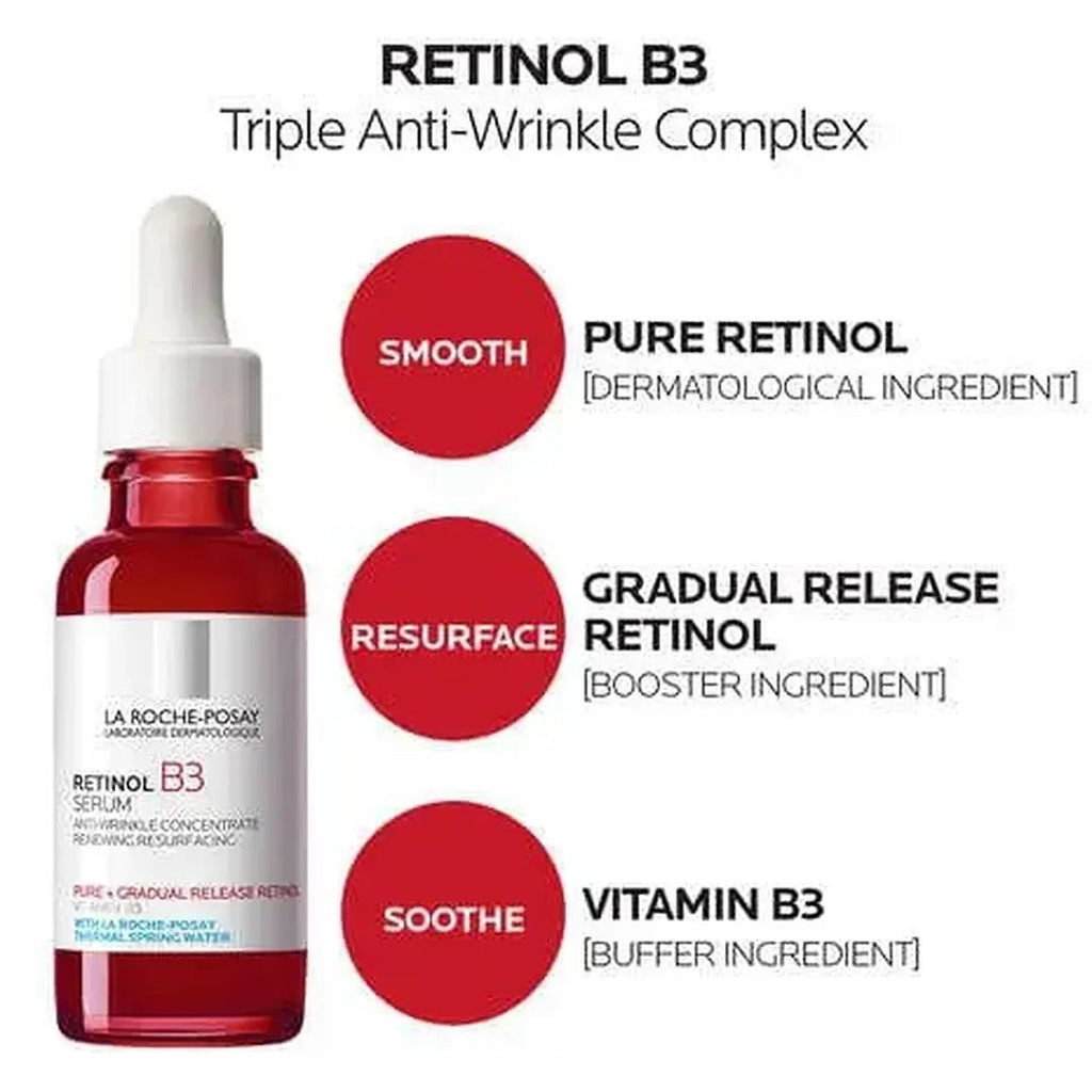 LA ROCHE -POSAY Retinol B3 Serum 30ML - Cosmera.store