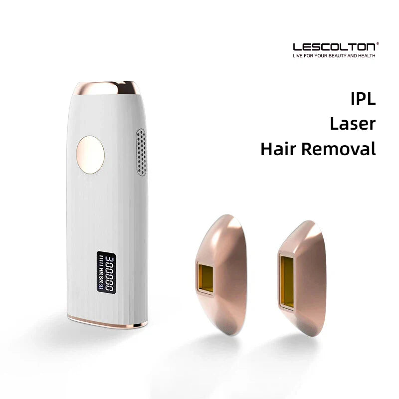 LESCOLTON Hair Removal Painless IPL Home Pulsed Light with LCD Display