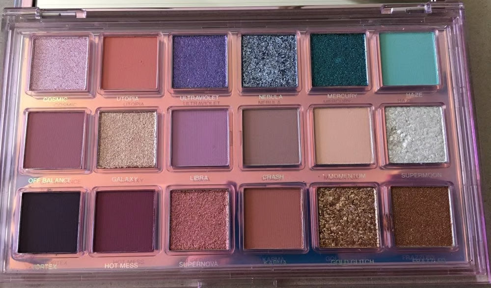 The Huda Beauty Mercury Retrograde Eyeshadow Palette