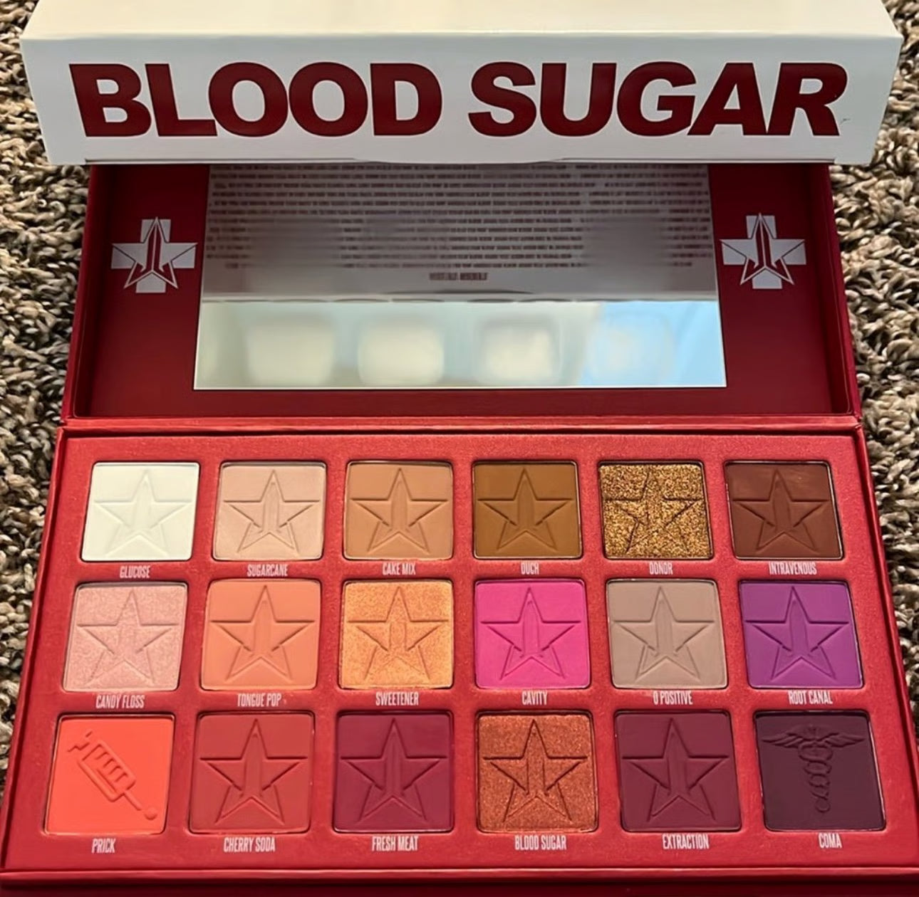 Blood Sugar Palette – Jeffree Star Cosmetics