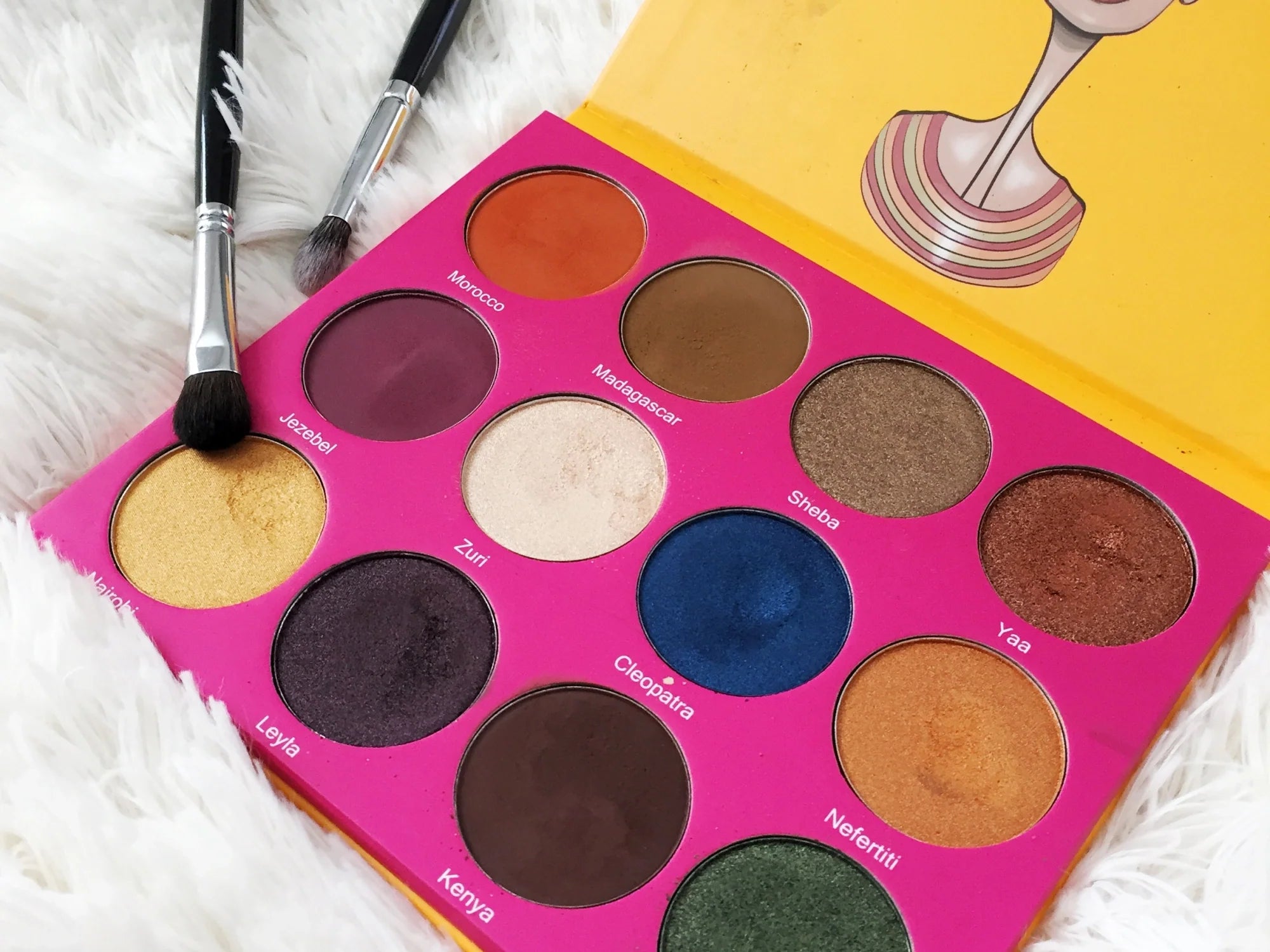 The Nubian 2 Eyeshadow Palette Juvia’s Place