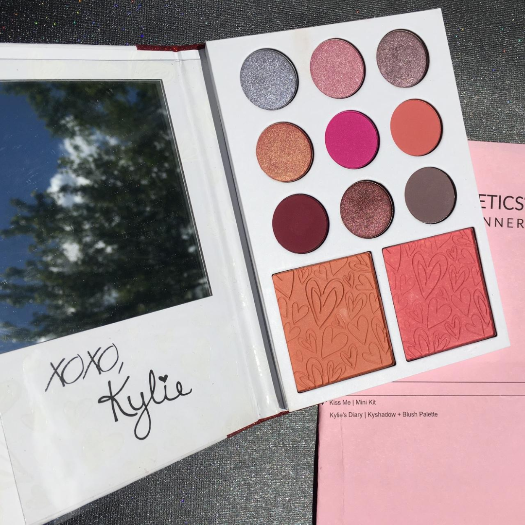 Kylie Cosmetics: Kylie’s Diary Palette Eyeshadows
