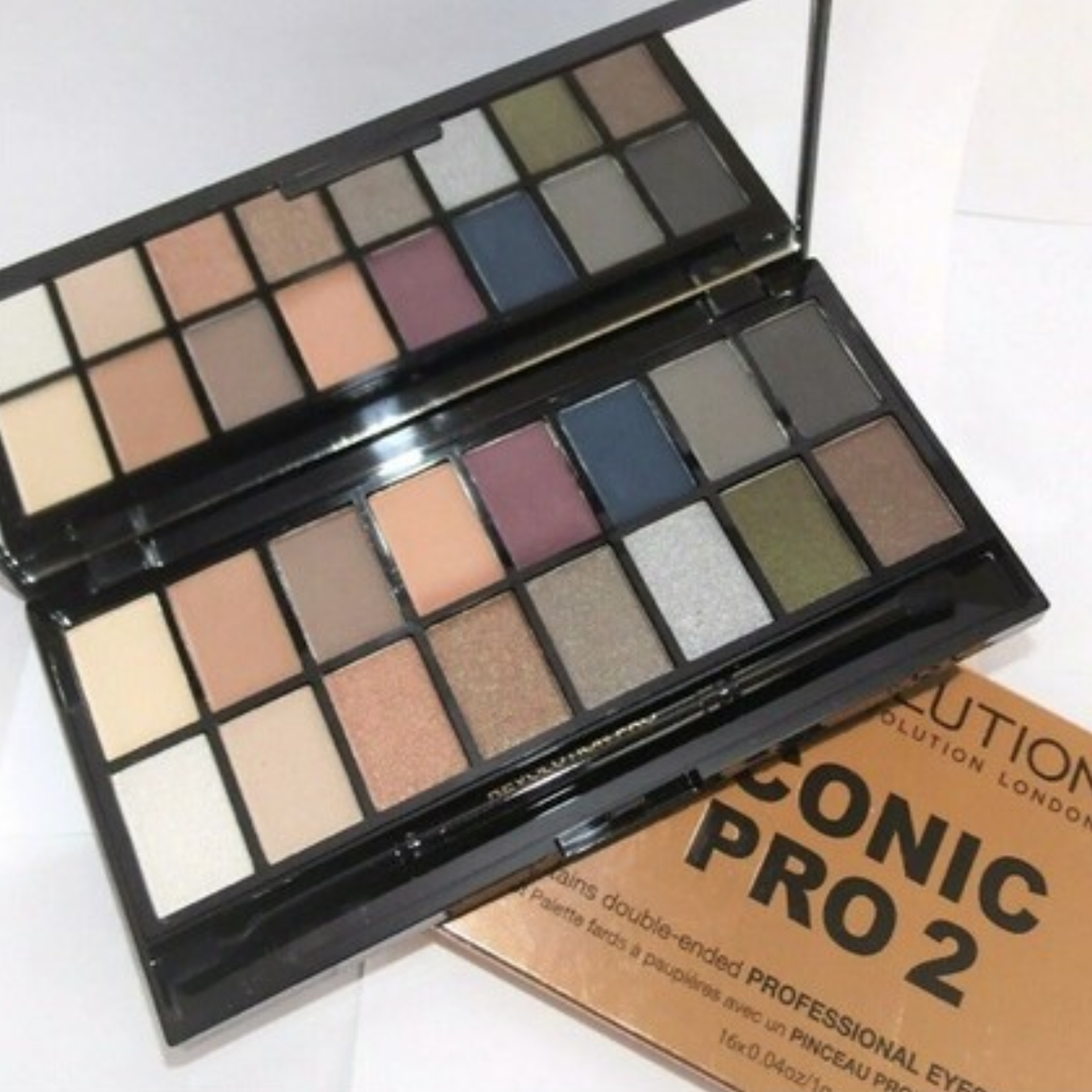 Iconic Pro 2 Eyeshadow Palette Revolution Beauty Makeup