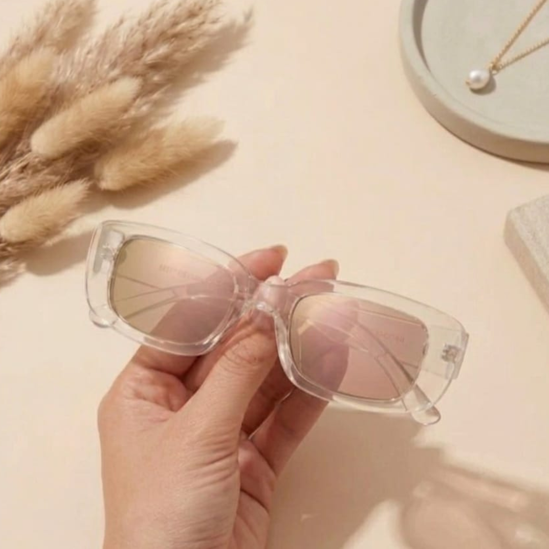 Rectangular sunglasses