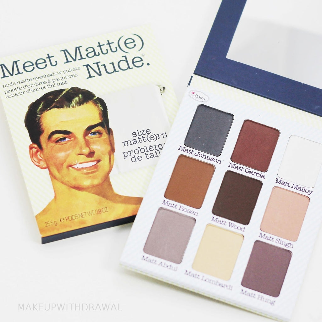 The Balm meet matte nude Eyeshadow Palette