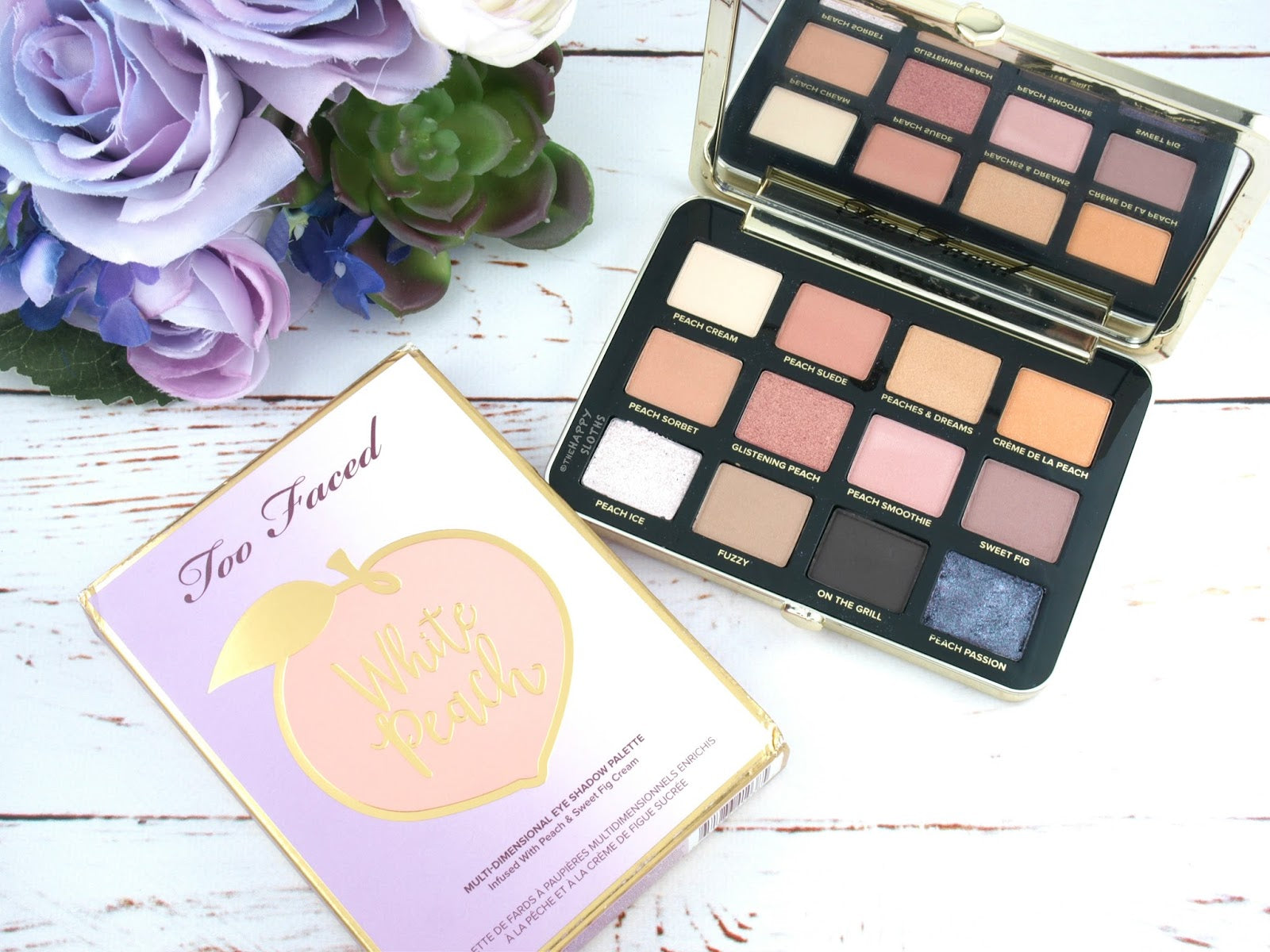 Too Faced White Peach Eyeshadow Palette