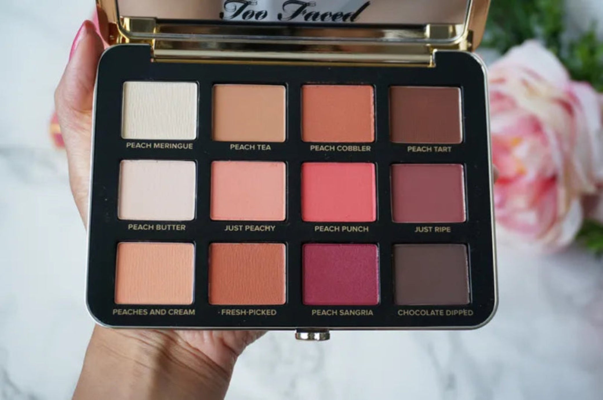 Too Faced Just Peach Matte  Eyeshadow Palette